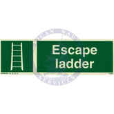 Marine Safety Sign: Escape Ladder